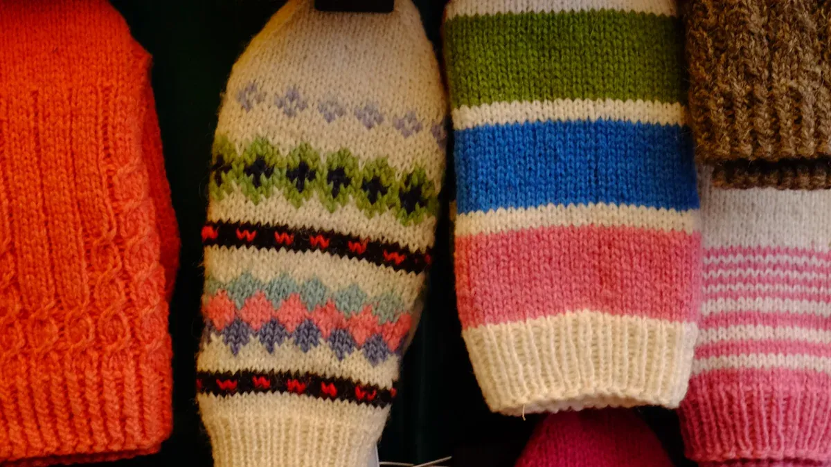 Sock Yarn Choices for Knitting Perfect Mittens
