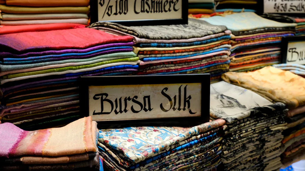 Cashmere Silk Double Yarns