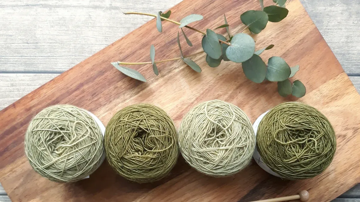 Cotton Silk Double Yarns