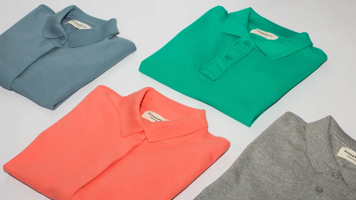 Merchandising Knit Polo Shirts