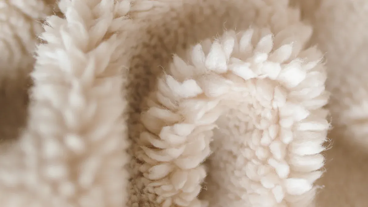 Sherpa Knit Fabric Features