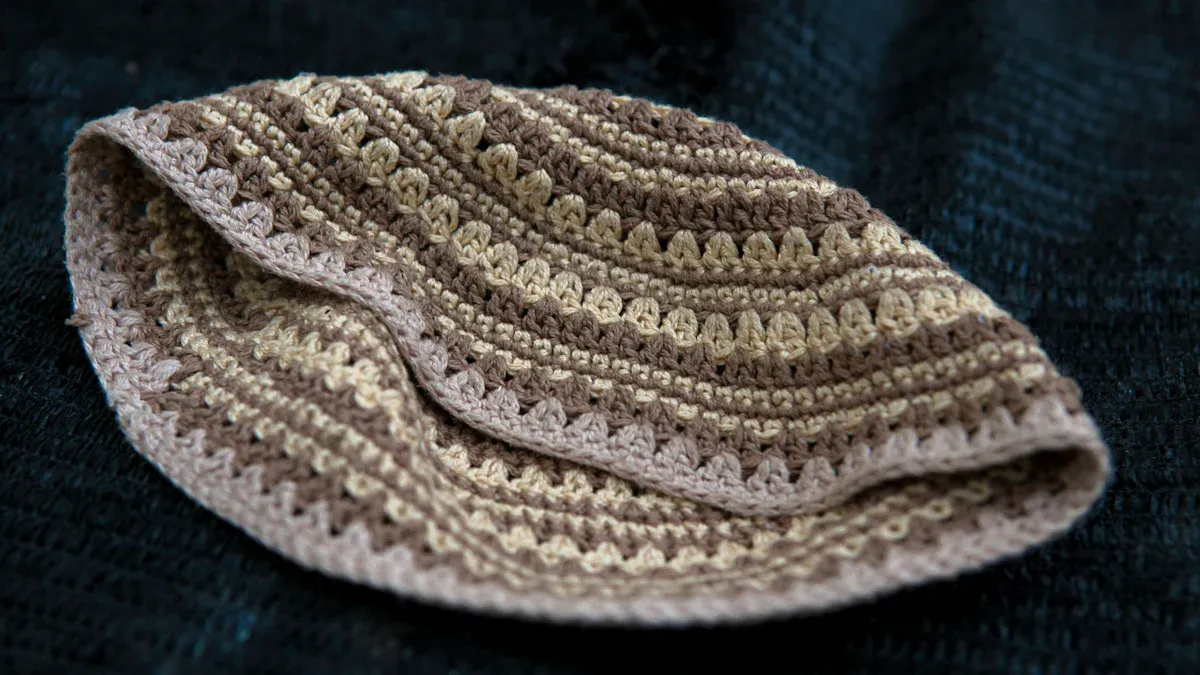 Knit yarmulke patterns