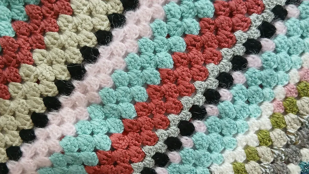 Moss Pattern Baby Blanket