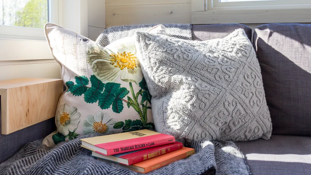 How to Style Mohair Throw Pillows