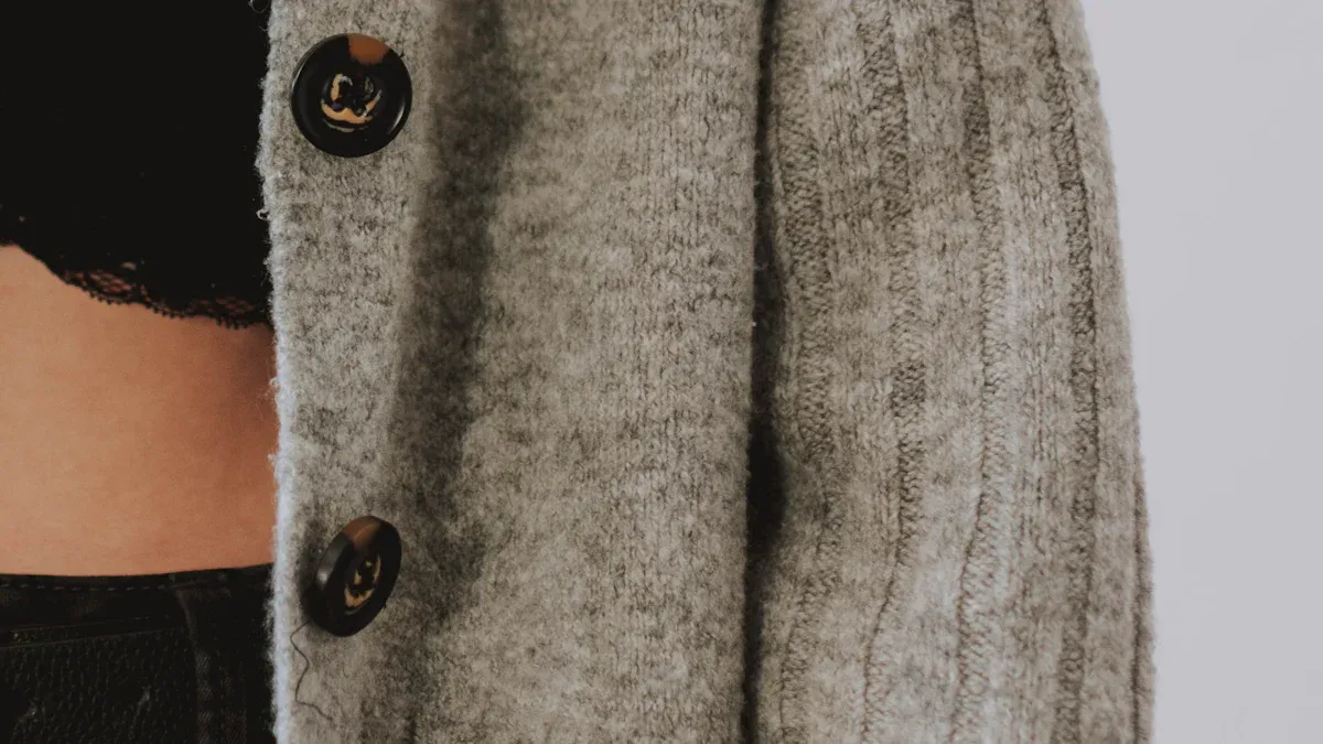 Raiden Tab Detail Cardigan Style
