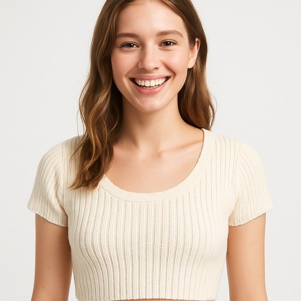 Best Women Cropped Knit Top Distributor