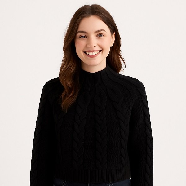 Best Women Thick Cable Knit Sweater Supplier