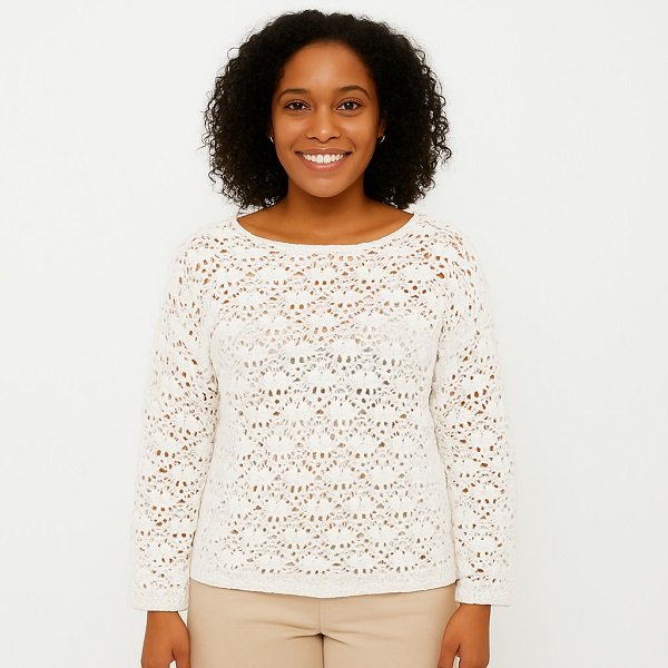 Bulk Order Ladies Crochet Sweater Supplier