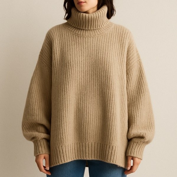 Bulk Oversized Turtleneck Sweater Supplier