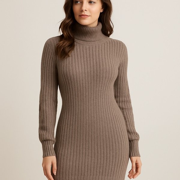 Custom Women Sweater Dress Manufacturer