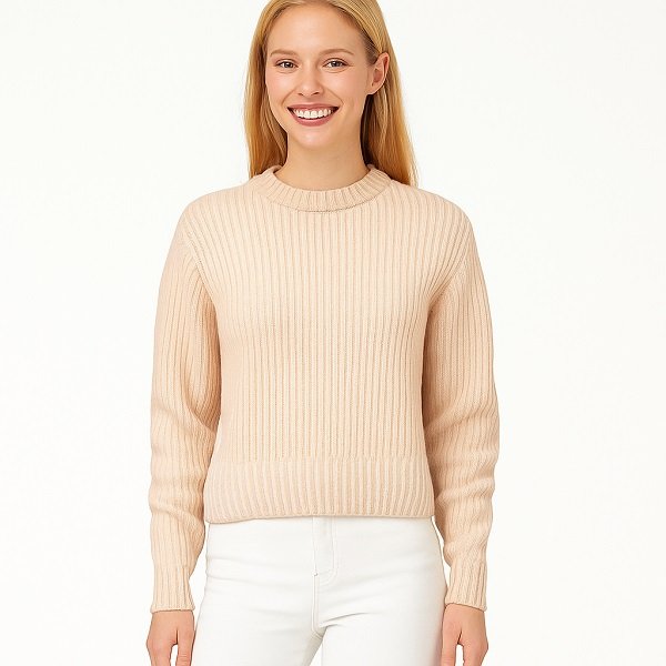OEM Women Tan Sweater Distributor
