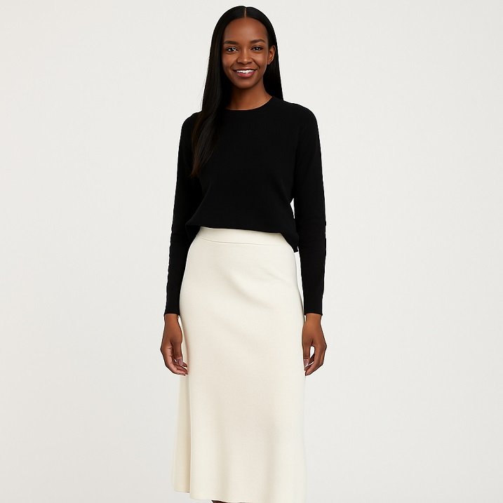 Reliable China winter white long skirt Factory