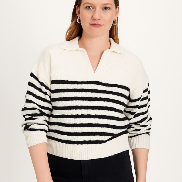 Reliable Ladies Black and White Sweaters Supplier