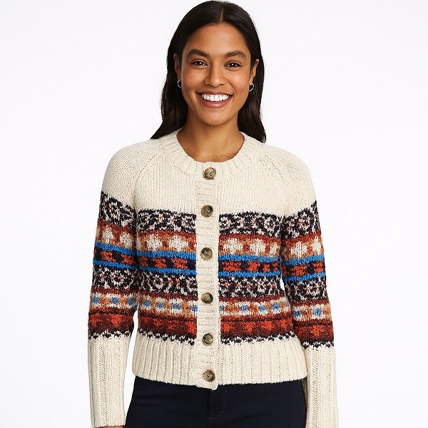 Reliable fair isle cardigan factory