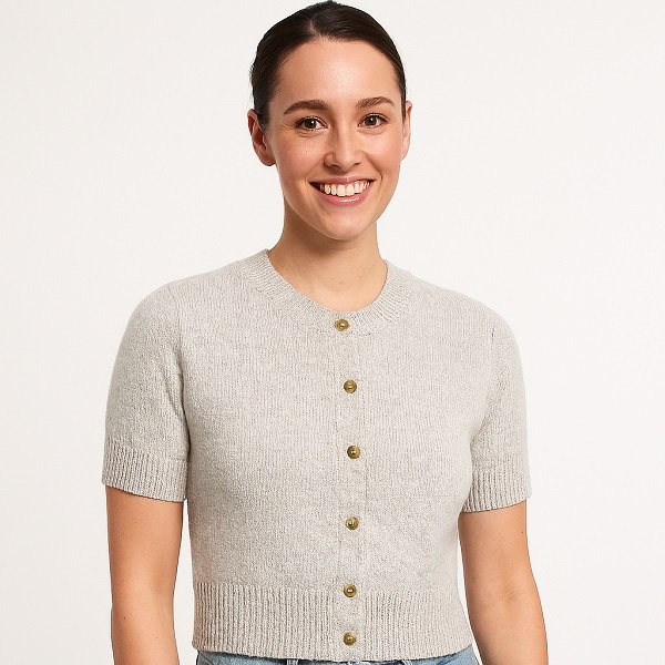 TOP short sleeve cardigan sweater women manufacturer