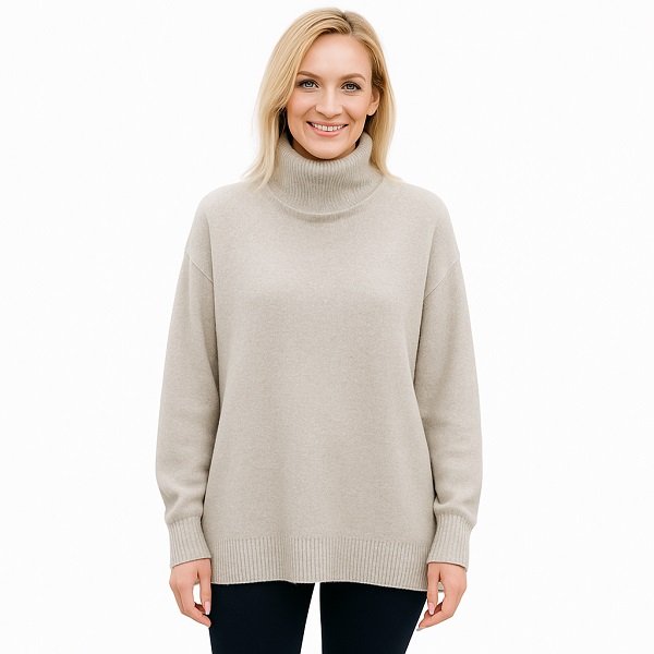 Top Women Long Tunic Sweater Manufacturer