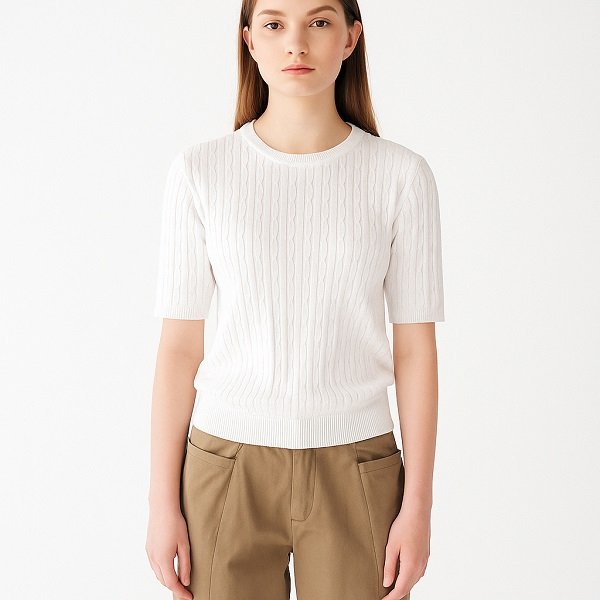 Wholesale Women Knit Tee Factory
