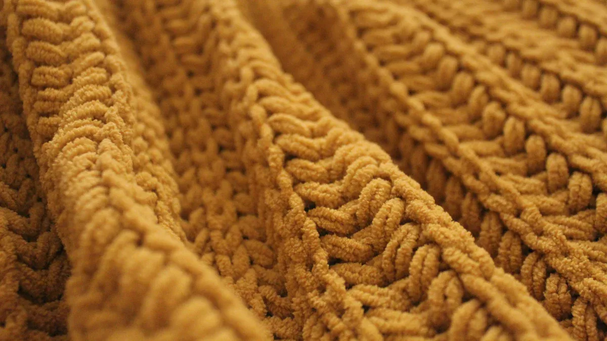 Heavy Weight Chunky Knit Fabric