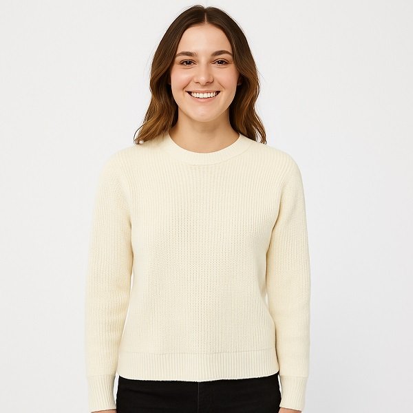 100 cotton knit sweaters