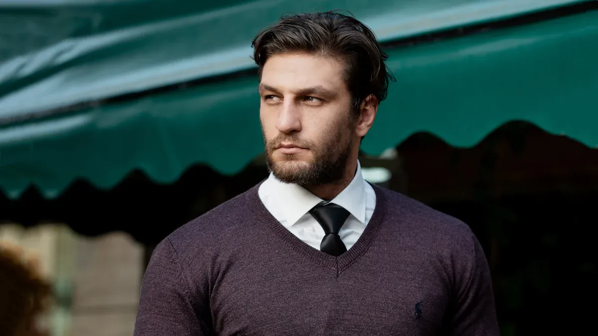 Best Men’s Cable Knit V Neck Jumpers 2025