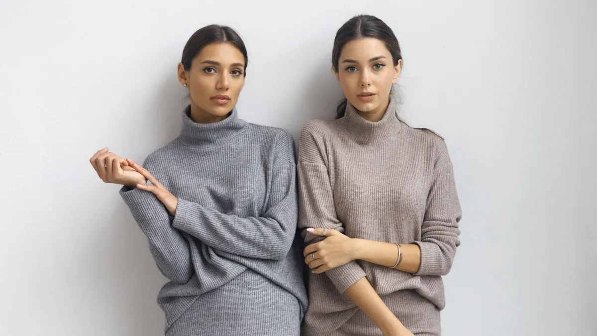 Pinstripe Knit Dresses Appeal