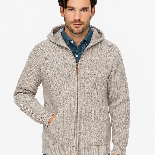 hooded sweatshirt cardigan factory