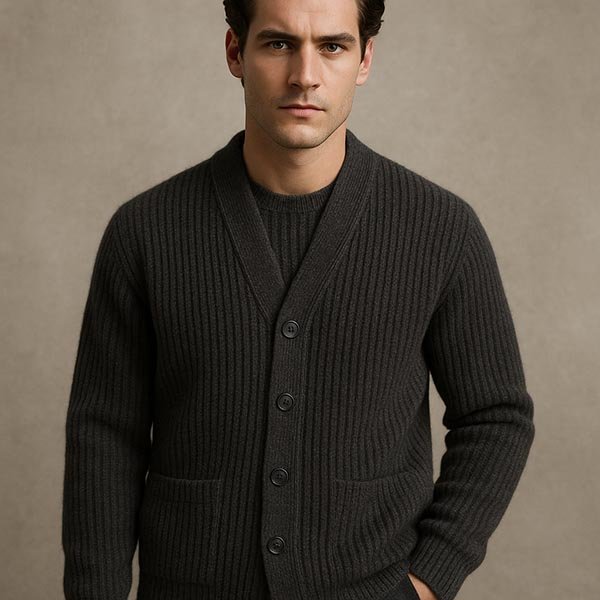 mens wool cardigan sweaters factory supplier