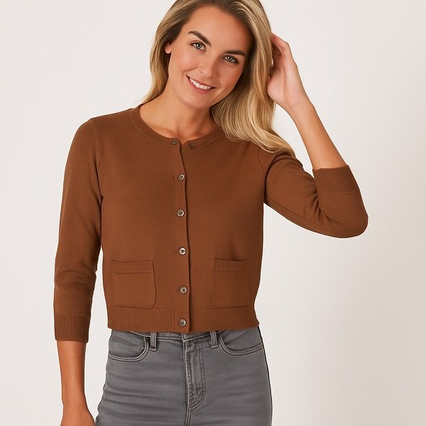 wholesale short cotton cardigan supplier
