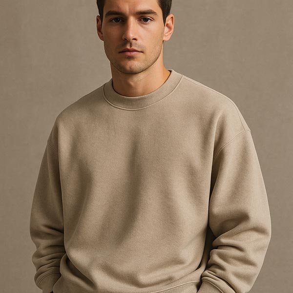 oversized cotton jumper