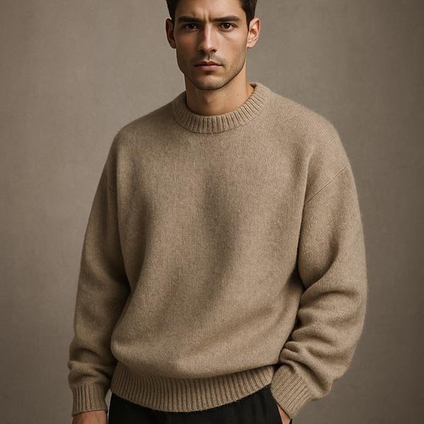 oversized wool pullover